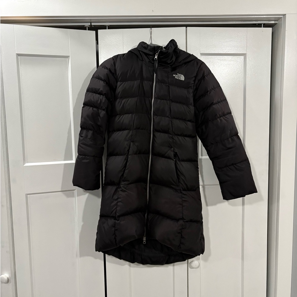 North Face Black Puffer Coat